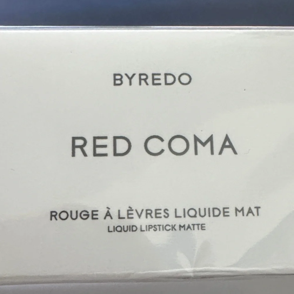 Byredo Red Coma Liquid Lipstick Matte NWT